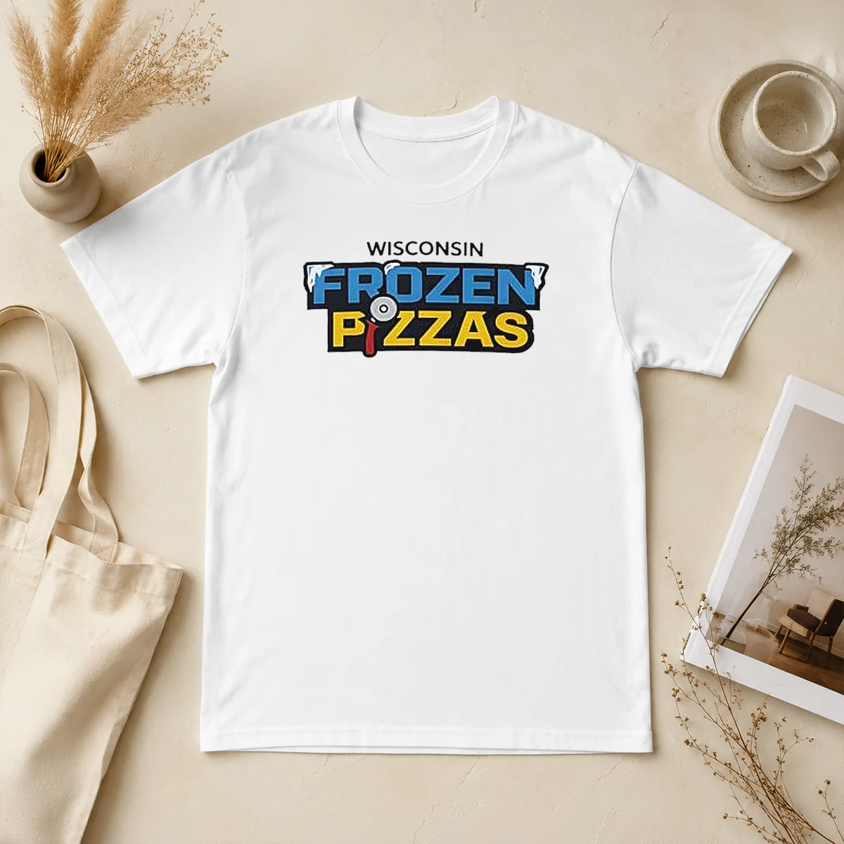 Premium Hot Wisconsin Frozen Pizzas Food Shirt Premium Hot Wisconsin Frozen Pizzas Food Shirt