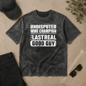 Premium Nice Undisputed WWE Champion The Last Real Good Guy Cody Rhodes Washed T-Shirt