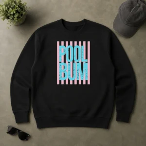Premium Original Pool Bum Retro Stripes Sunshine Sweater