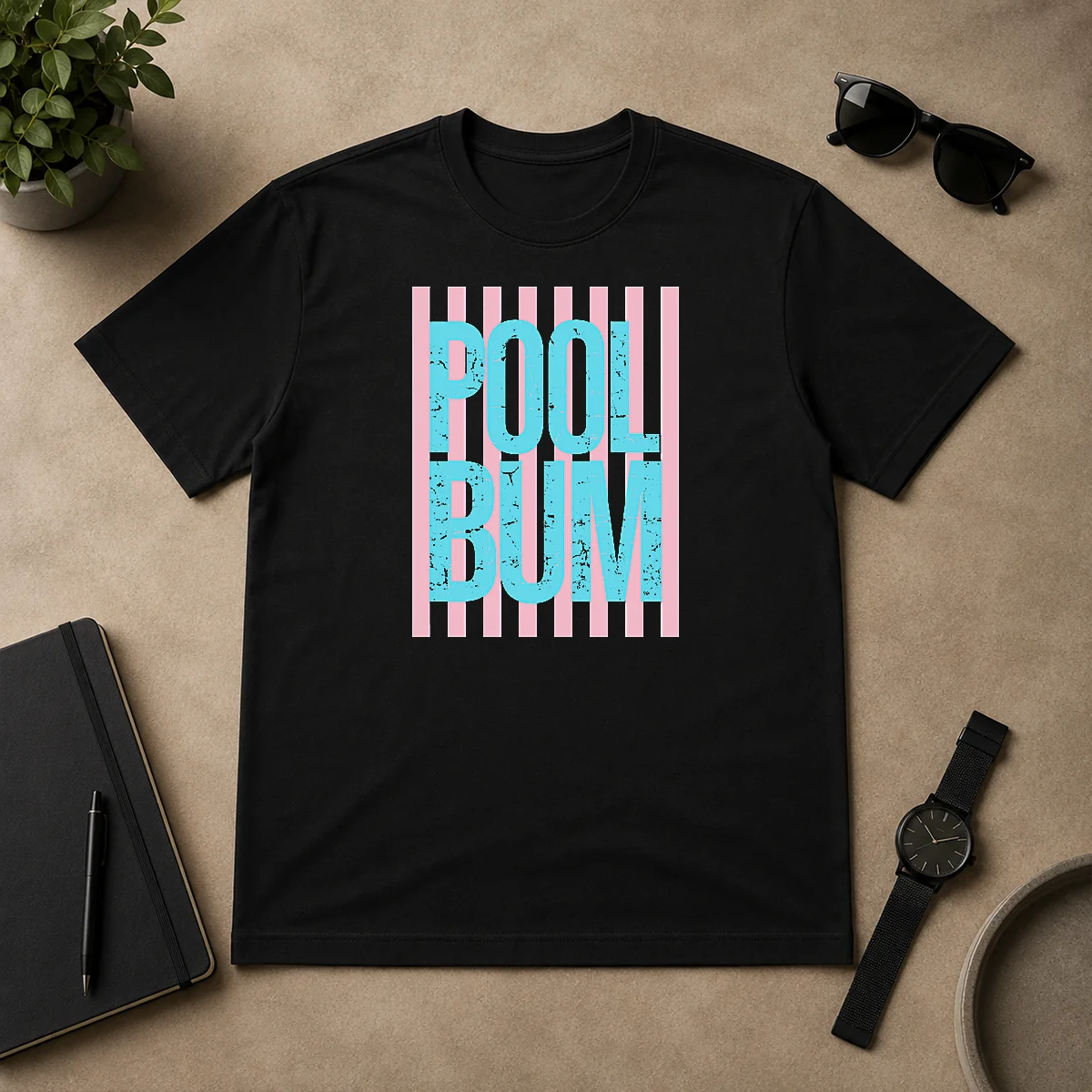 Premium Original Pool Bum Retro Stripes Shirt Premium Original Pool Bum Retro Stripes Shirt