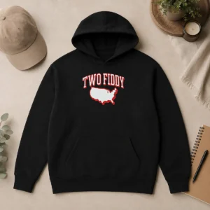 Premium Pretty Two Fiddy Triple B USA Map Hoodie