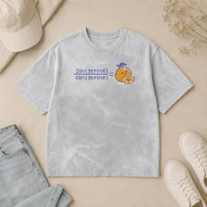 Premium Sin Con Tan Gerine Washed T-Shirt