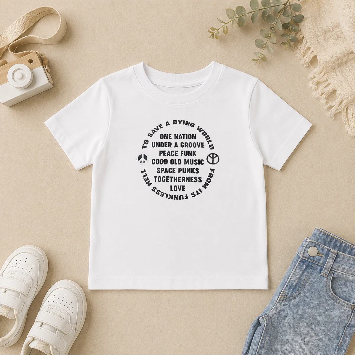 Premium To Save A Dying World One Nation Under A Groove Peace Funk Good Old Music Kids T Shirt Premium To Save A Dying World One Nation Under A Groove Peace Funk Good Old Music Kids T-Shirt