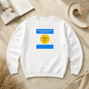 Premium Top Argentina A Pie Chart Representing Countries That Rigged The World Cup Sweater showing a cozy pullover with bold graphic print