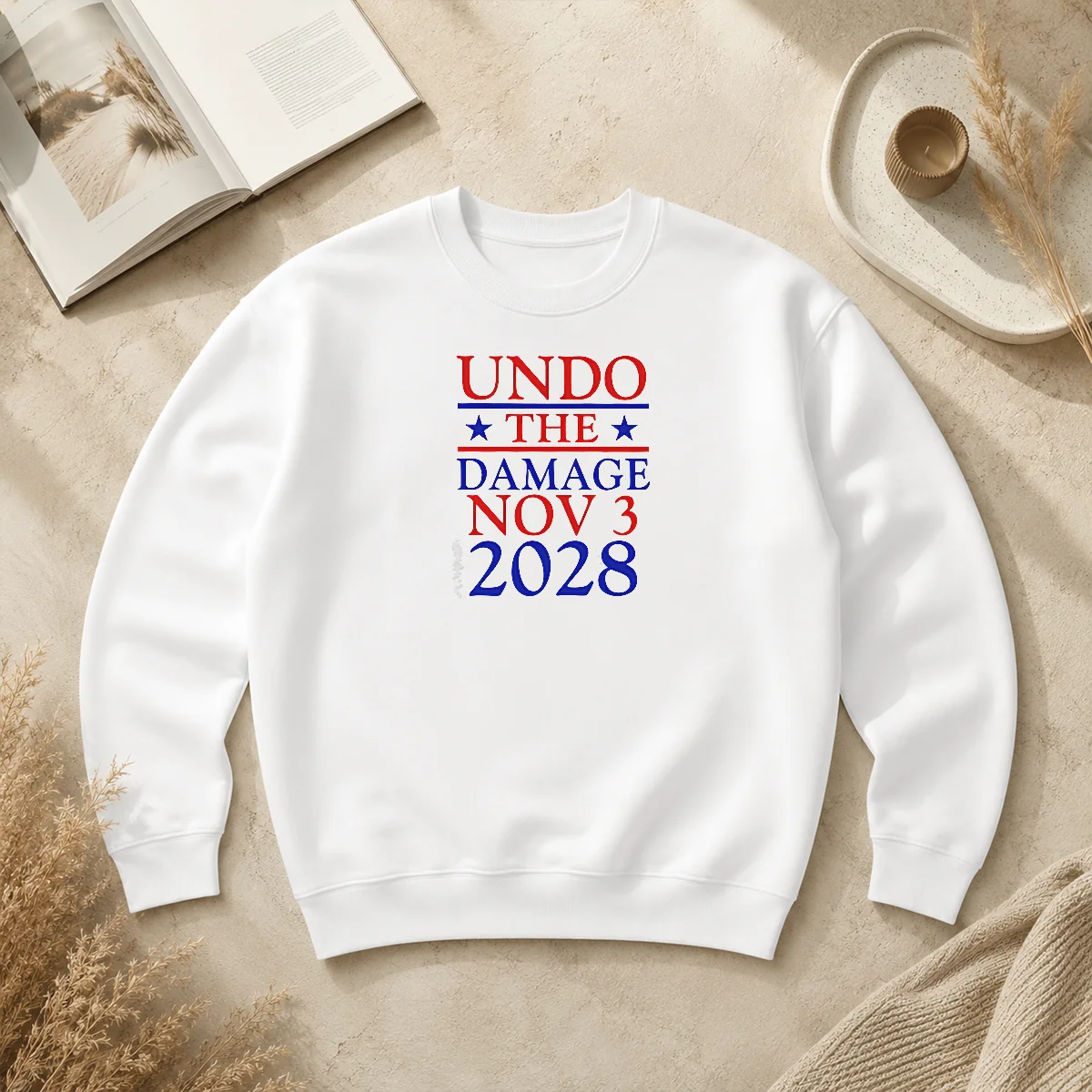 Premium Undo The Damage Nov 3 2028 Election Sweater Premium Undo The Damage Nov 3 2028 Election Sweater