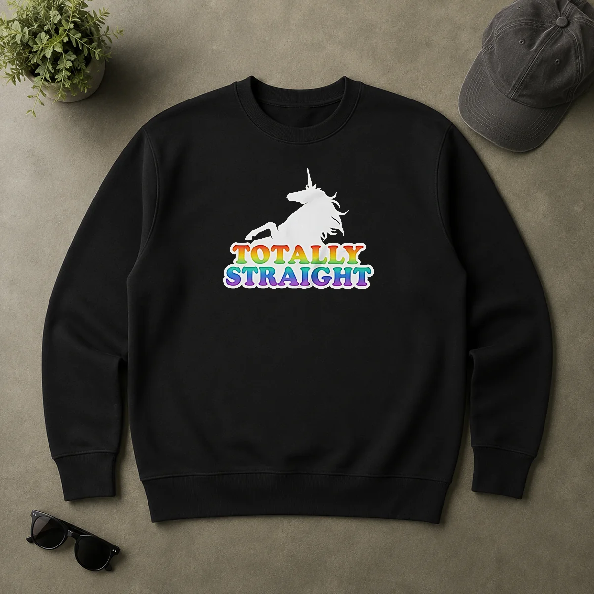 Premium Unicorn Totally Straight Sweater Premium Unicorn Totally Straight Sweater
