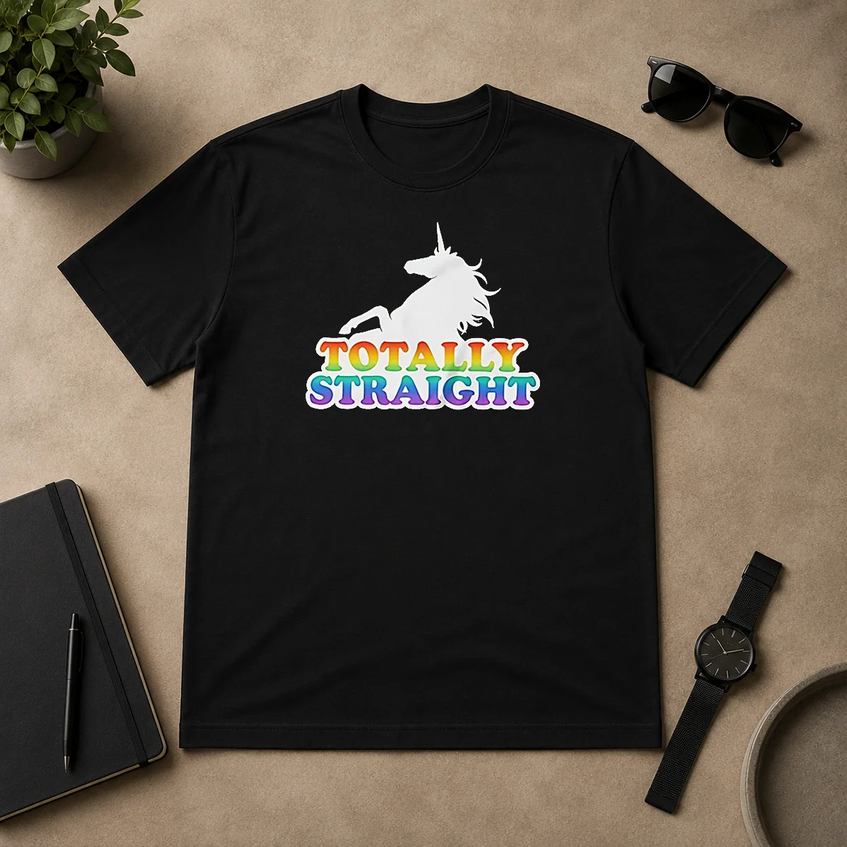 Premium Unicorn Totally Straight Shirt Premium Unicorn Totally Straight Shirt