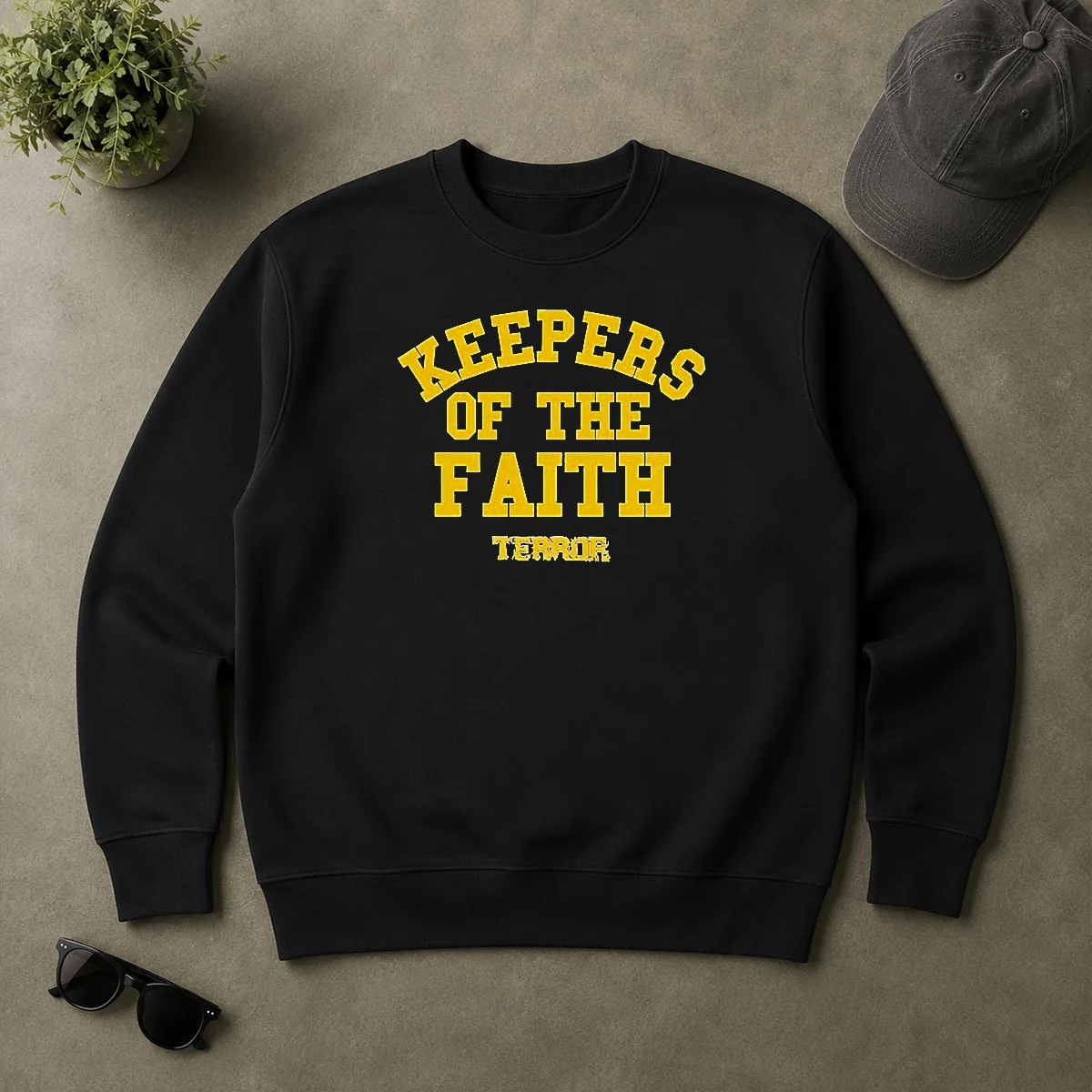 Pretty Awesome Terror Keepers Of The Faith Hardcore Band Sweater Pretty Awesome Terror Keepers Of The Faith Hardcore Band Sweater