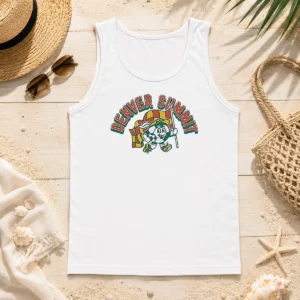 Pretty Denver Summit Mascot Soccer Ball Character Tank Top