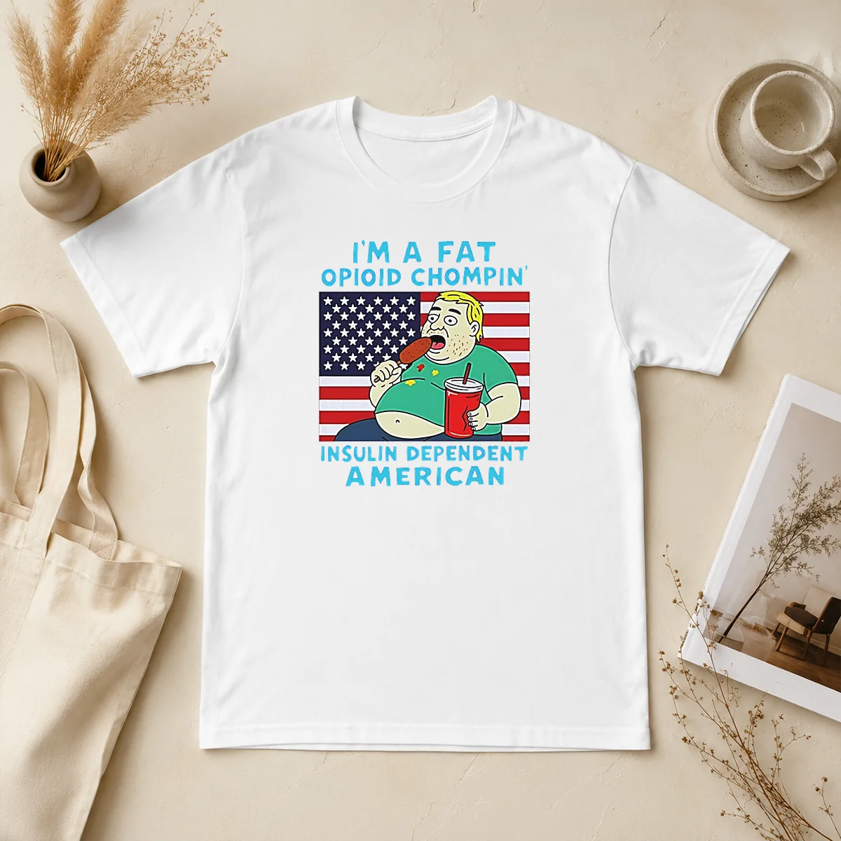 Pretty Fat Opioid Chompin Insulin Dependent Shirt Pretty Fat Opioid Chompin Insulin Dependent Shirt