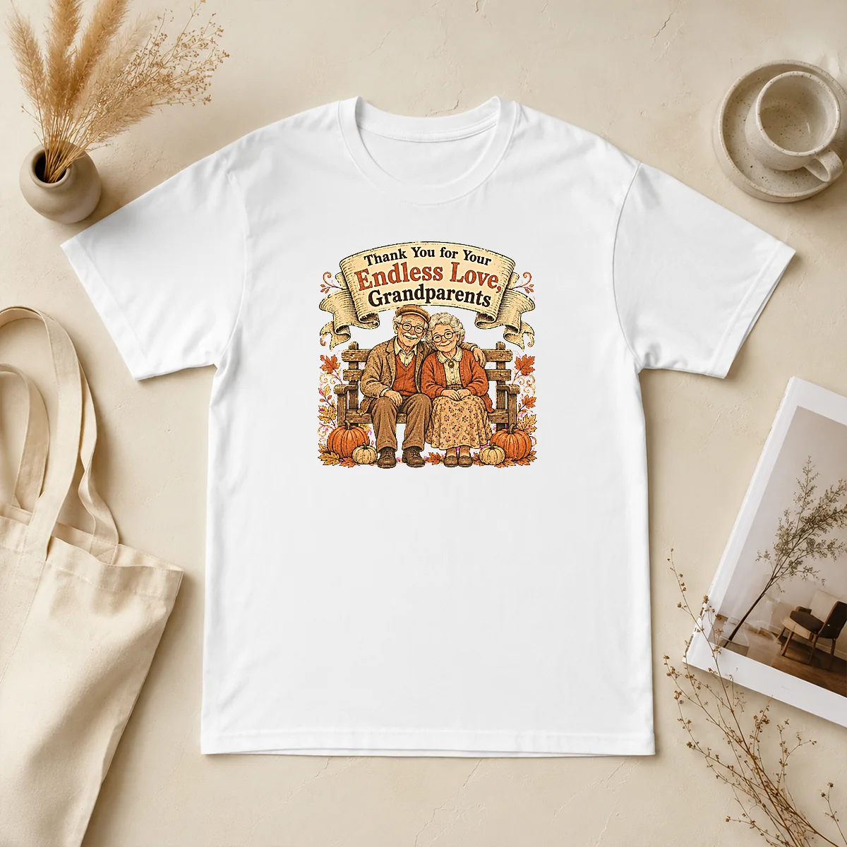 Pretty Grandparents Day Vintage Gratitude Family Shirt Pretty Grandparents Day Vintage Gratitude Family Shirt