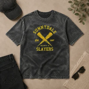 Pretty Nice Vampire Slayers Washed T-Shirt