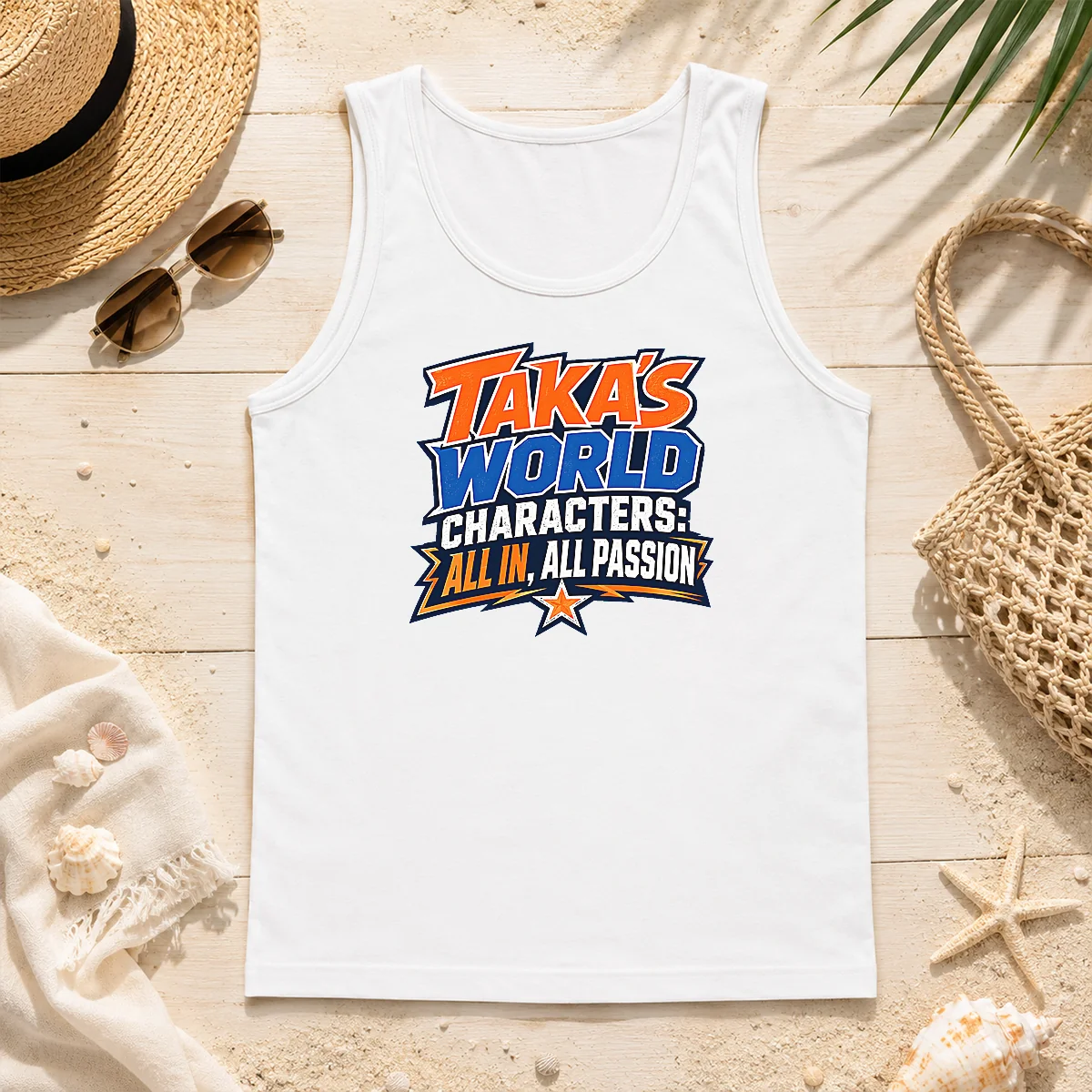 Top Hot Takas World Characters Anime Art Passion Tank Top Top Hot Takas World Characters Anime Art Passion Tank Top