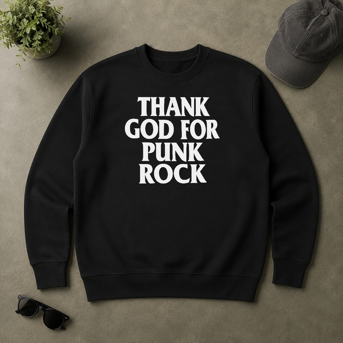 Top Official Thank God For Punk Rock Music Lover Band Sweater Top Official Thank God For Punk Rock Music Lover Band Sweater