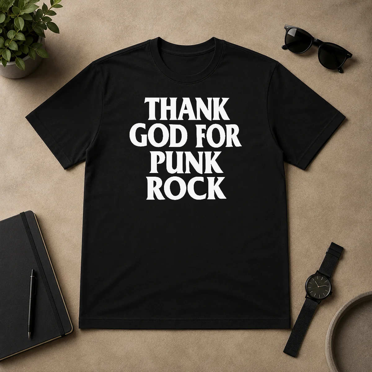 Top Official Thank God For Punk Shirt Top Official Thank God For Punk Shirt