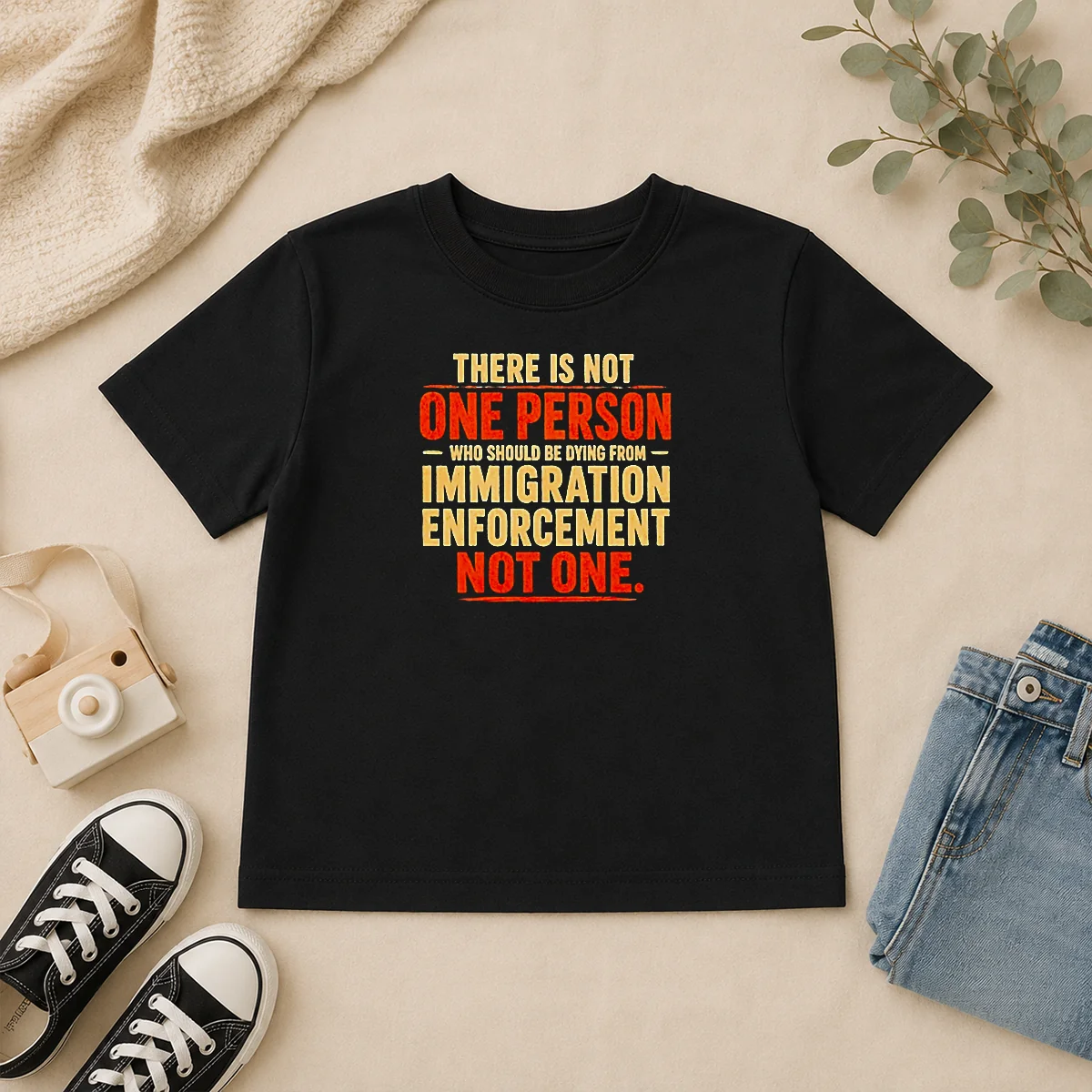 Top Premium There Is Not One Person WHO Should Be Dying From Immigration Enforcement Kids T Shirt Top Premium There Is Not One Person WHO Should Be Dying From Immigration Enforcement Kids T-Shirt