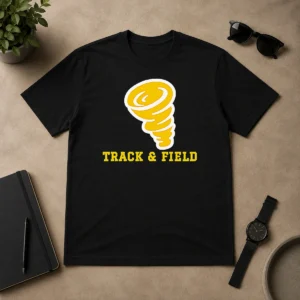 Top Tornado Track And Field Athletics Logo