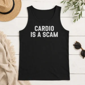 Awesome Hot Cardio Is A Scam Tank Top