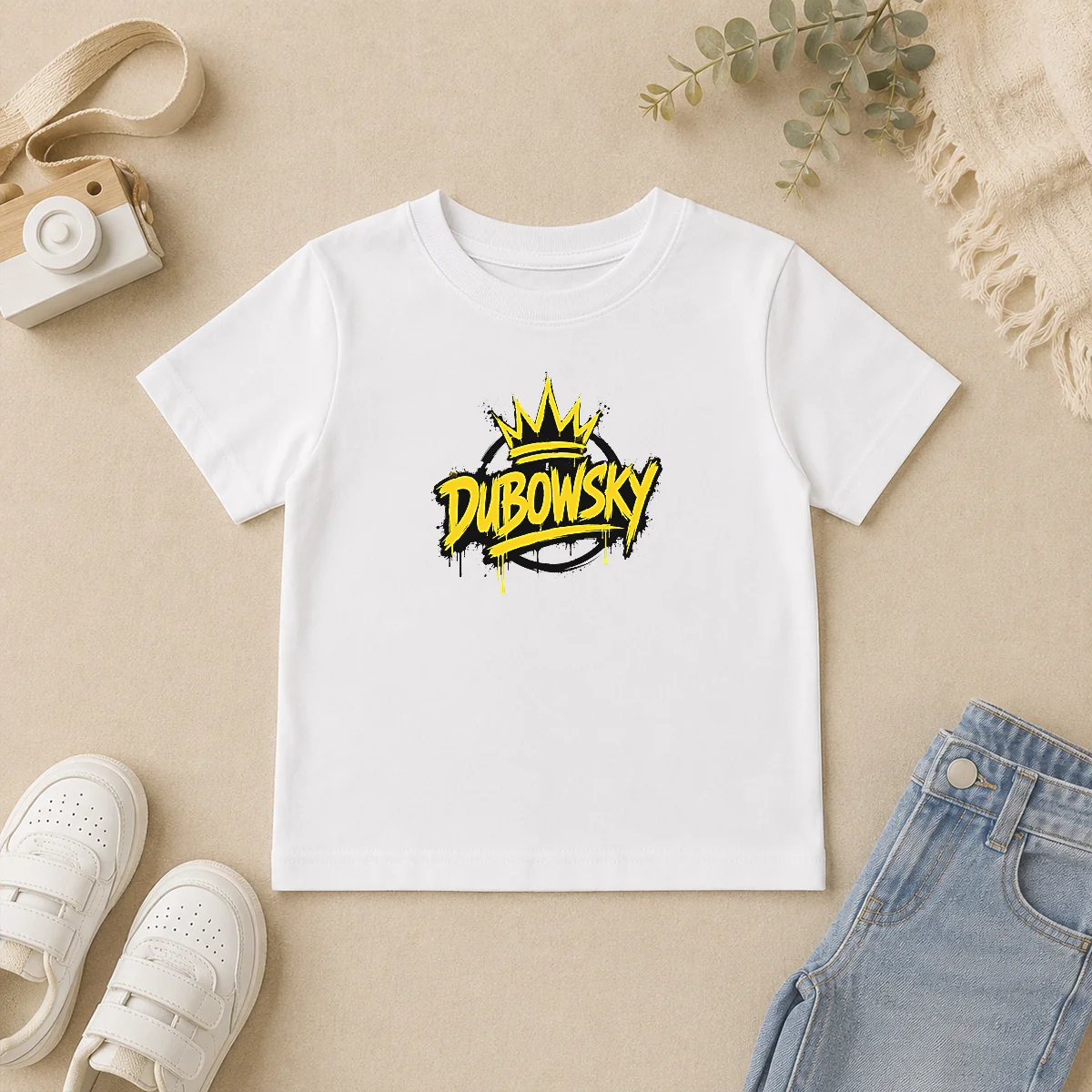 Funny Official Dubowsky Graffiti Crown Paint Drip Street Art Logo Kids T Shirt Funny Official Dubowsky Graffiti Crown Paint Drip Street Art Logo Kids T-Shirt