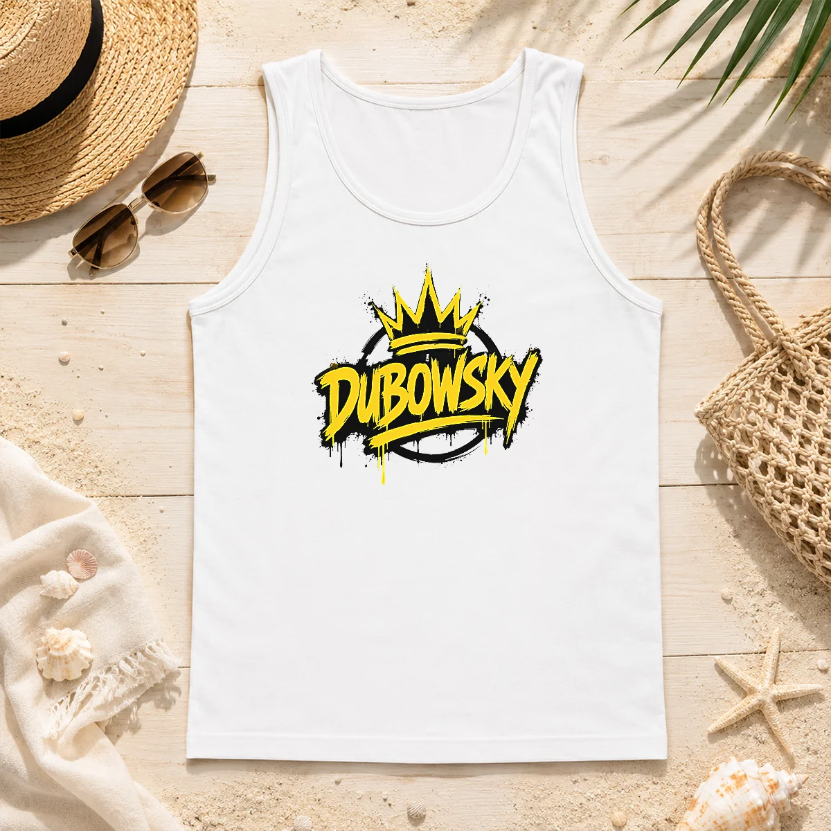Funny Official Dubowsky Graffiti Crown Paint Drip Street Art Logo Tank Top Funny Official Dubowsky Graffiti Crown Paint Drip Street Art Logo Tank Top