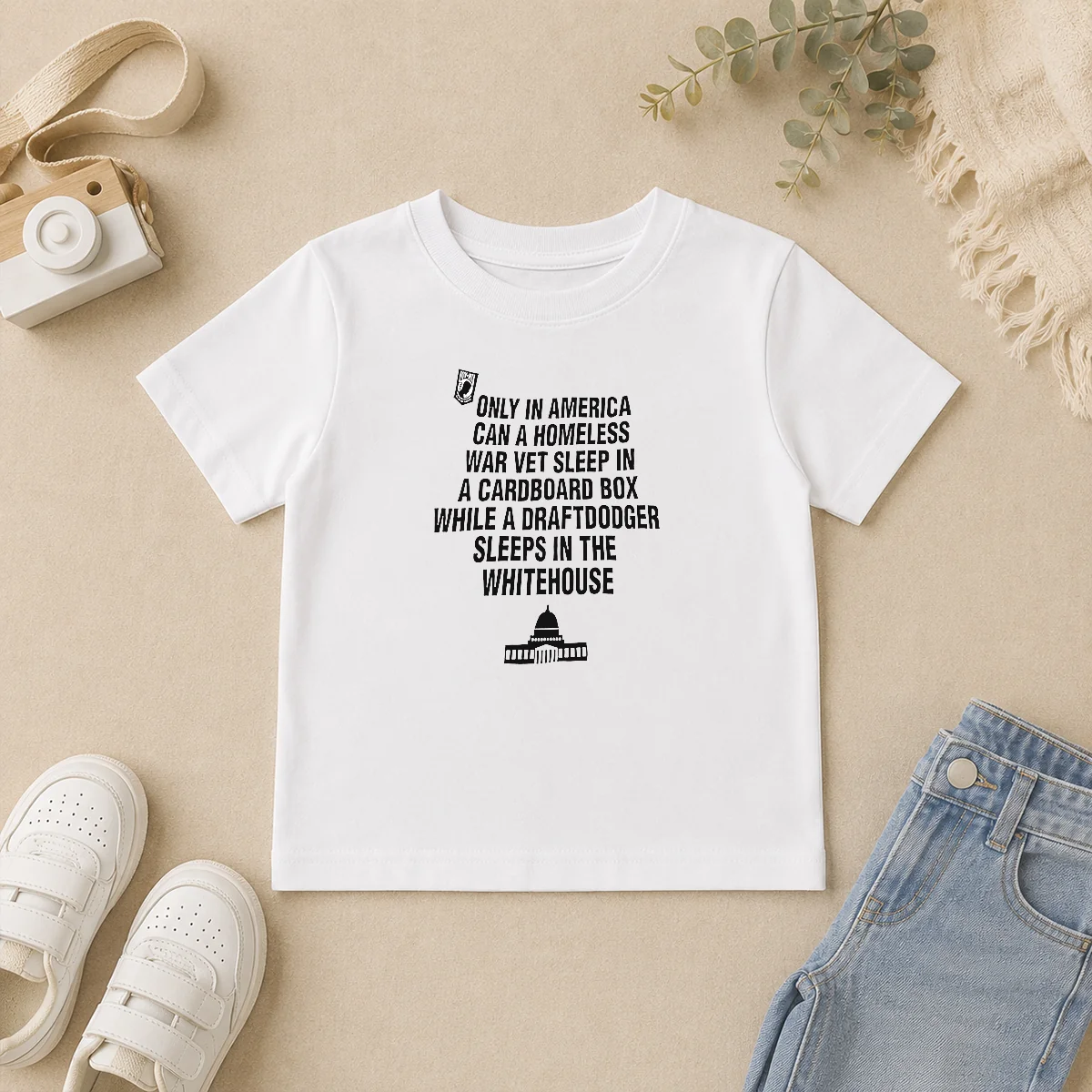 Happy Awesome Only In America Can A Homeless War Veteran Sleep In Cardboard Box Kids T Shirt Happy Awesome Only In America Can A Homeless War Veteran Sleep In Cardboard Box Kids T-Shirt