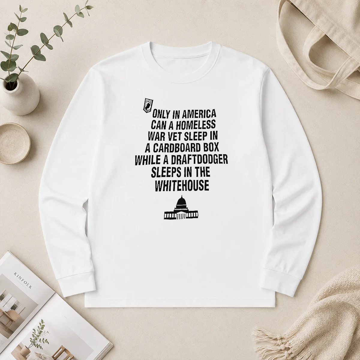 Happy Awesome Only In America Can A Homeless War Veteran Sleep In Cardboard Box Long Sleeve Shirt Happy Awesome Only In America Can A Homeless War Veteran Sleep In Cardboard Box Long Sleeve Shirt