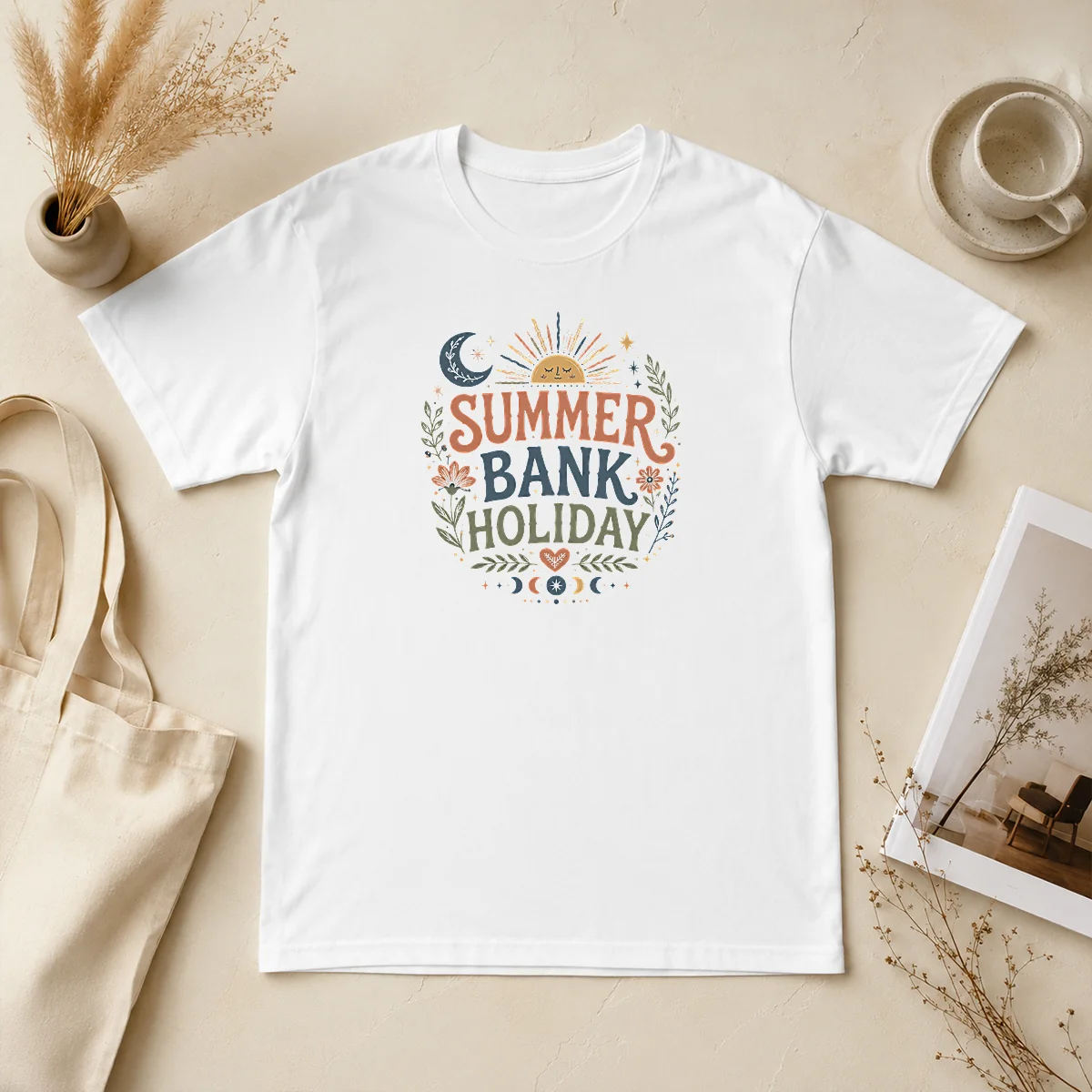 Hot Boho Celestial Summer Bank Holiday Shirt Hot Boho Celestial Summer Bank Holiday Shirt