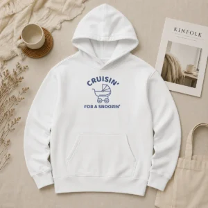 Hot Cruisin' For A Snoozin' Baby Stroller Napping Hoodie