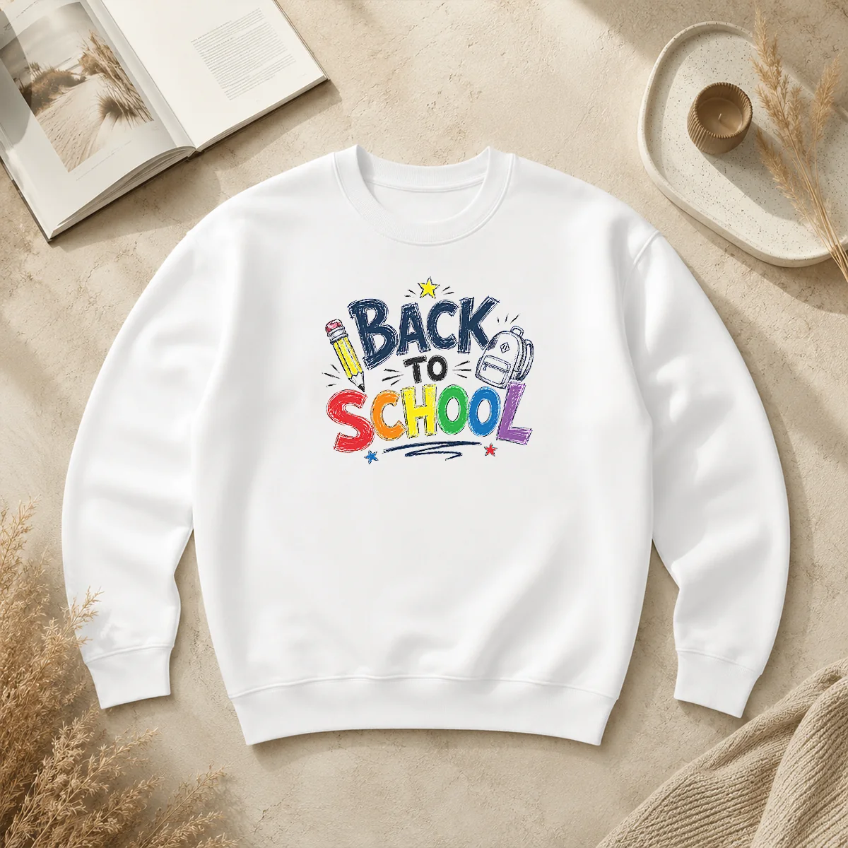 Hot Funny Colorful Bubble Letters Back To School Rainbow Sweater Hot Funny Colorful Bubble Letters Back To School Rainbow Sweater
