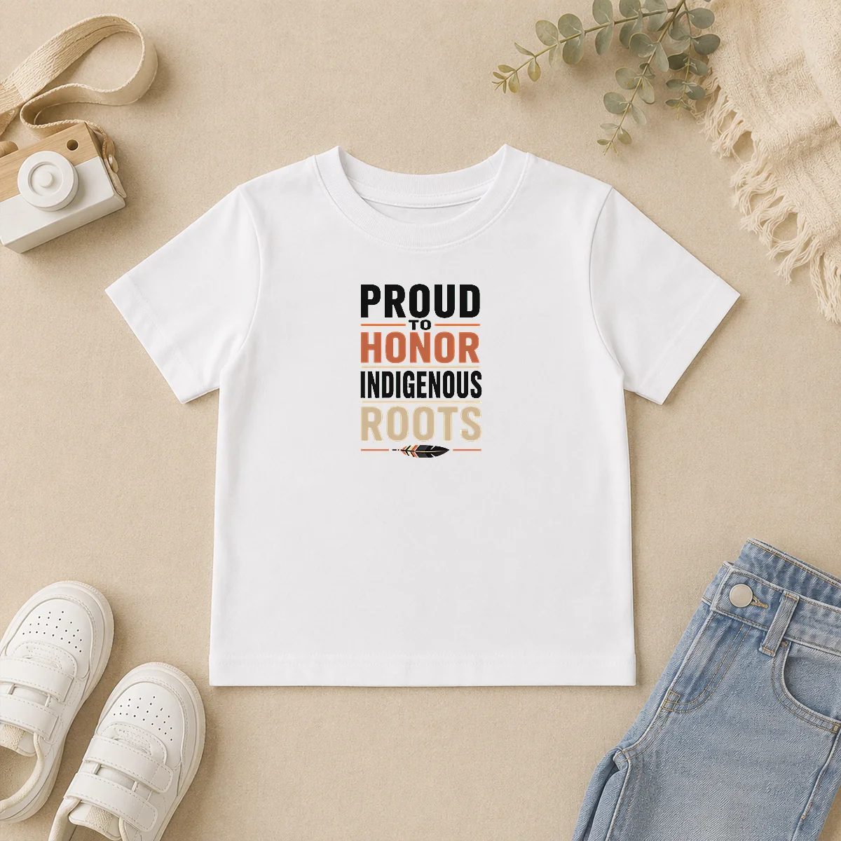 Hot Good Indigenous Peoples Day Pride Minimalist Kids T Shirt Hot Good Indigenous Peoples Day Pride Minimalist Kids T-Shirt
