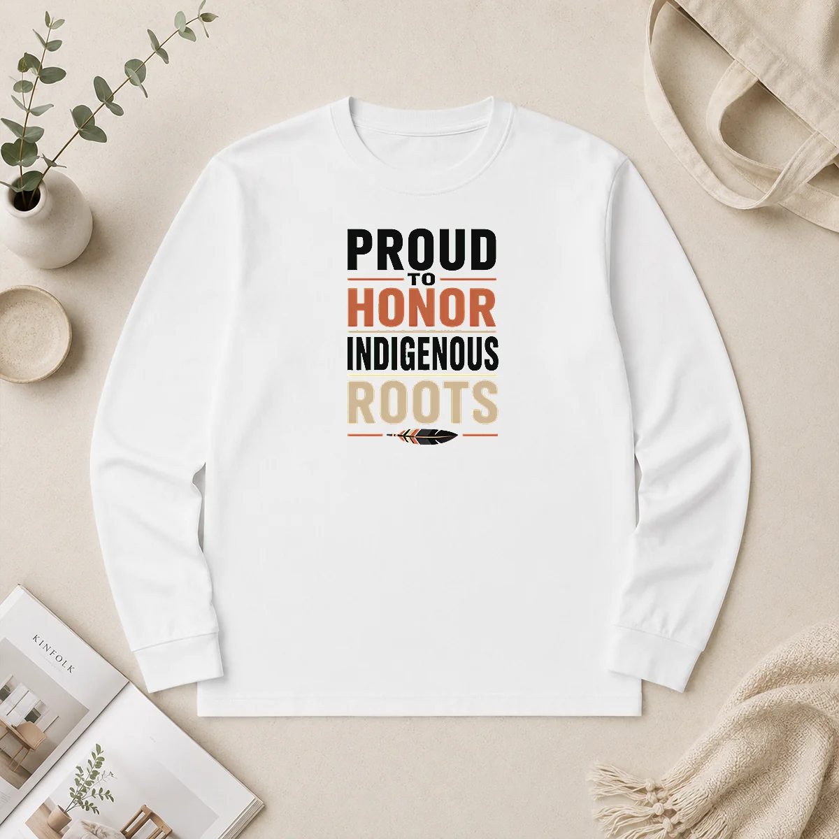 Hot Good Indigenous Peoples Day Pride Minimalist Long Sleeve Shirt Hot Good Indigenous Peoples Day Pride Minimalist Long Sleeve Shirt