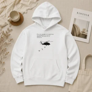 Hot Good Pinochet Helicopter Death Flights It Is Not Enough To Be Passively Not Communist Hoodie