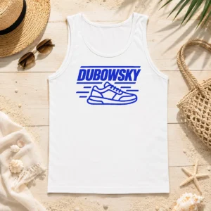 Hot Nice Dubowsky Sneaker Speed Lines Minimalist Logo Tank Top