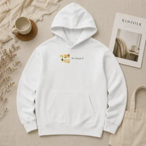 Hot Nice Windoge 8 Doge Windows Logo Hoodie