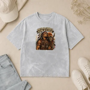 Hot Official Indigenous Peoples Day Pride Warrior Streetwear Washed T-Shirt