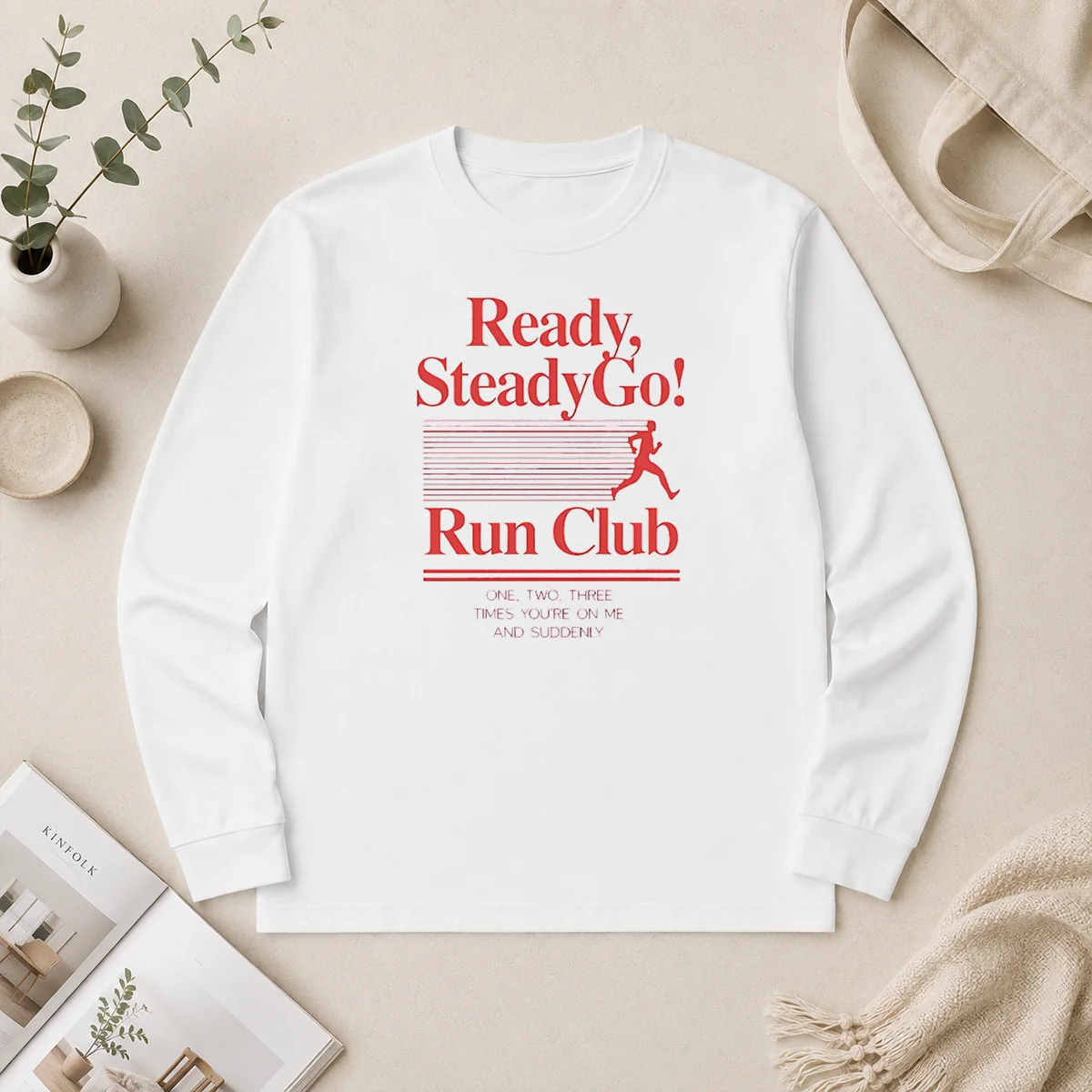 Hot Pretty Ready Steadygo Run Club Running Long Sleeve Shirt Hot Pretty Ready Steadygo Run Club Running Long Sleeve Shirt