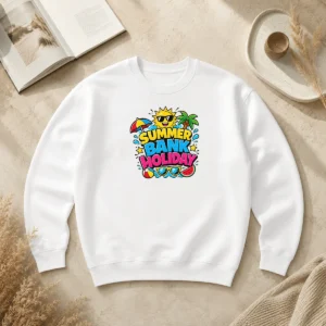Nice Cartoon Summer Bank Holiday Beach Ball Watermelon Sweater