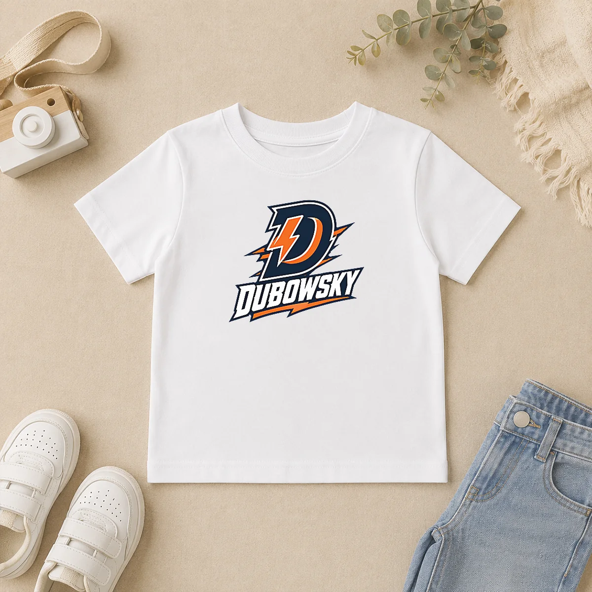 Nice Official Dubowsky Lightning Bolt D Letter Esports Logo Kids T Shirt Nice Official Dubowsky Lightning Bolt D Letter Esports Logo Kids T-Shirt