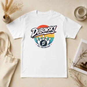 Nice Top Dubowsky Retro Bowling Roll Your Own Game Vintage