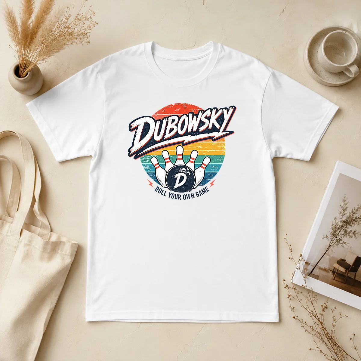Nice Top Dubowsky Retro Bowling Roll Shirt Nice Top Dubowsky Retro Bowling Roll Shirt