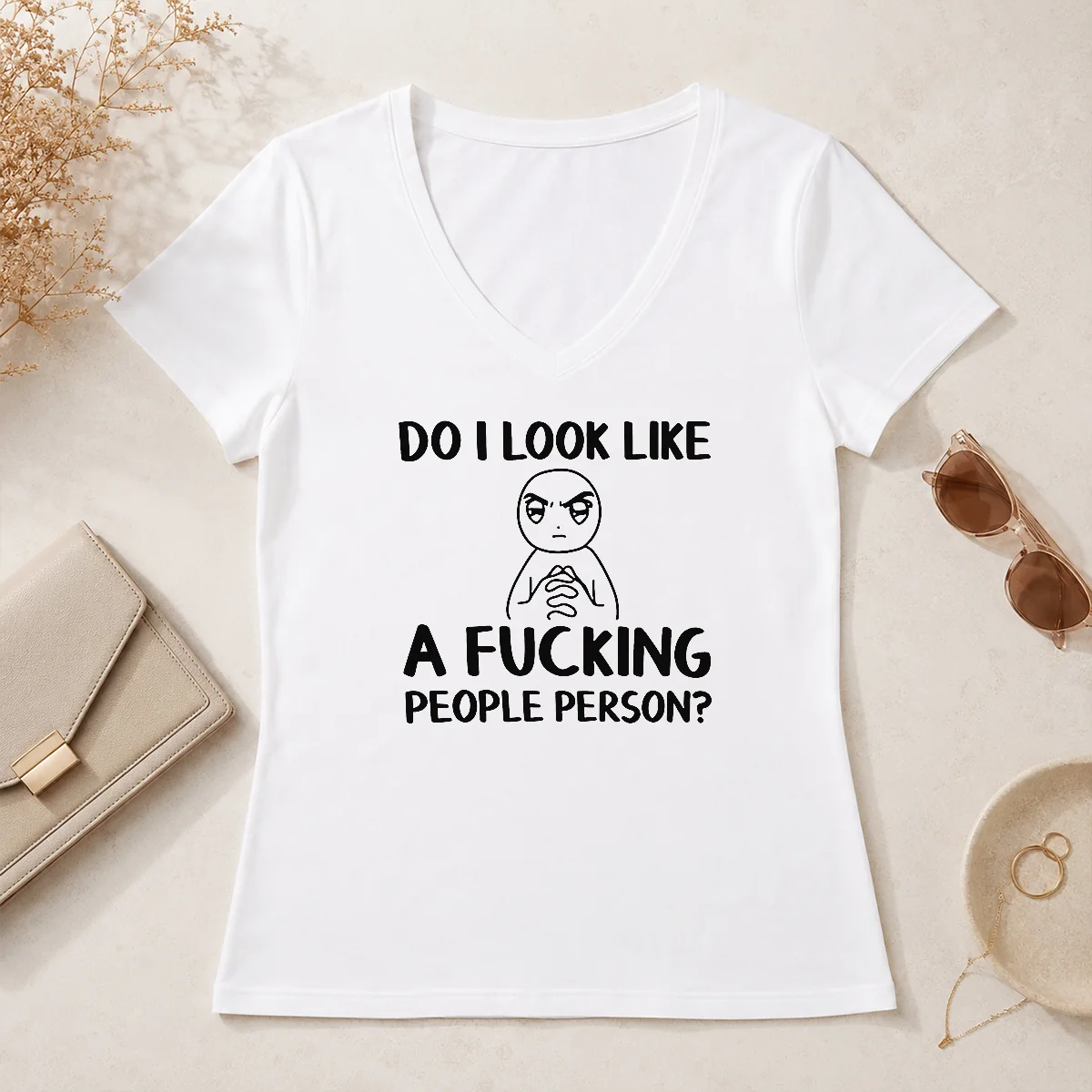 Official Do I Look Like A V-Neck Shirt Official Do I Look Like A V-Neck Shirt