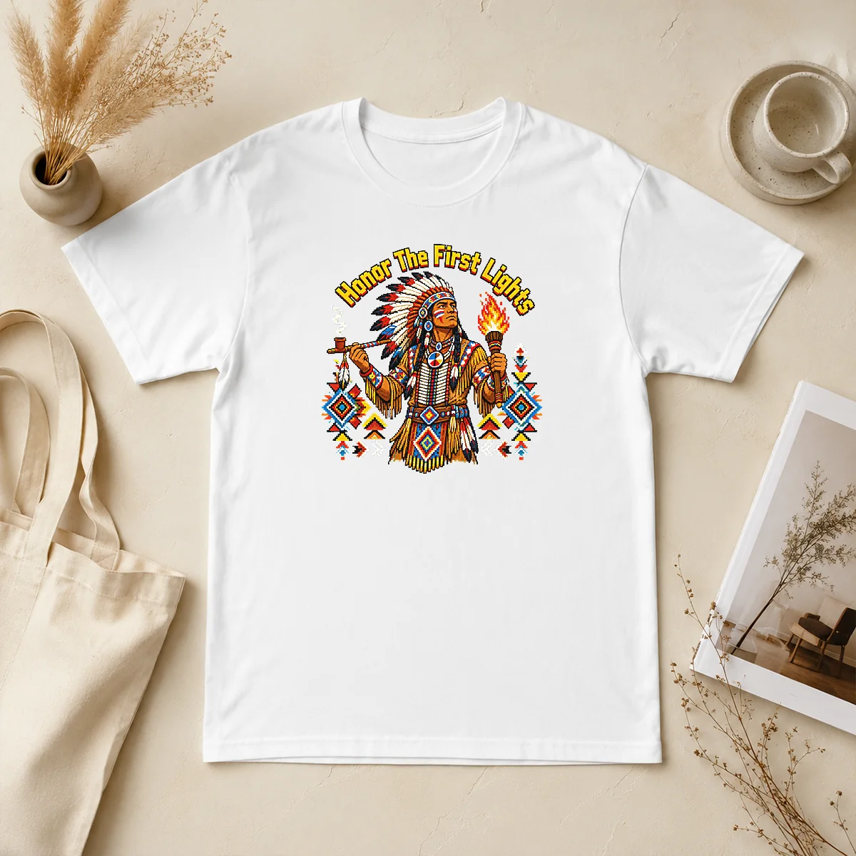 Official Nice Indigenous Peoples Day Pixel Shirt Official Nice Indigenous Peoples Day Pixel Shirt