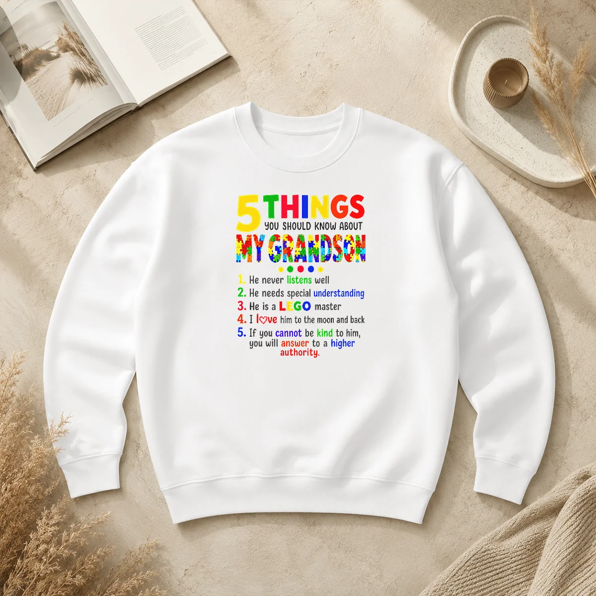 Official Premium 5 Things You Should Know About My Grandson Sweater Official Premium 5 Things You Should Know About My Grandson Sweater