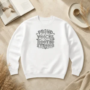 Original Funny Indigenous Peoples Day Pride Line Art Sweater