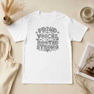 Original Funny Indigenous Peoples Day Pride Line Art