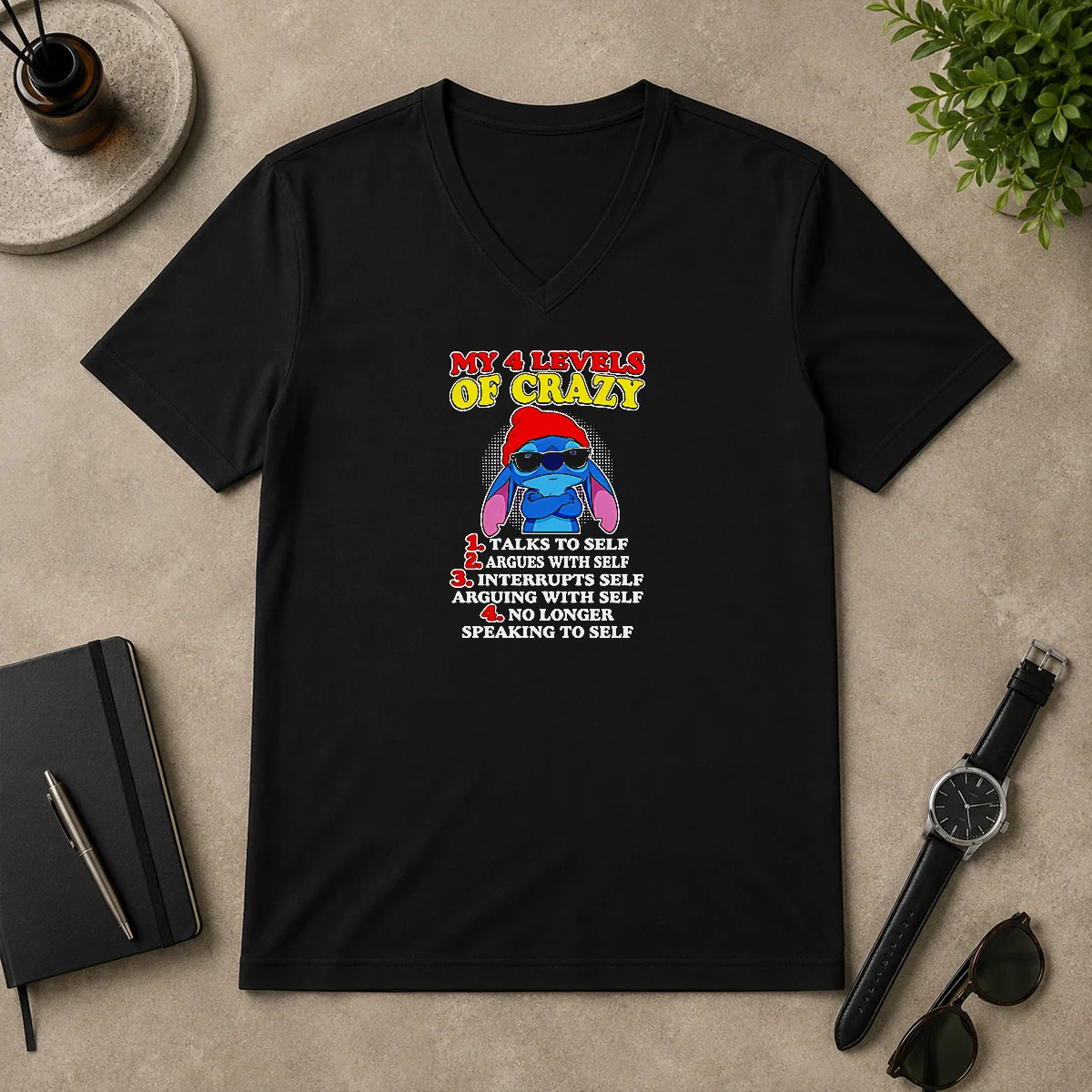 Original Stitch Lilo And Stitch My V-Neck Shirt Original Stitch Lilo And Stitch My V-Neck Shirt