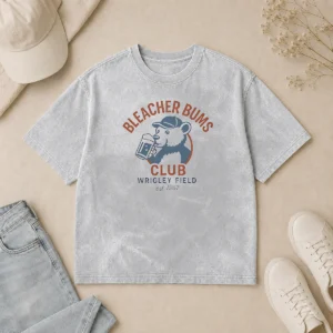 Premium Bleacher Bums Club Wrigley Field Est 1967 Washed T-Shirt
