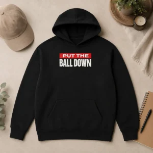 Premium Hot Put The Ball Down Football Sports Motivation Hoodie
