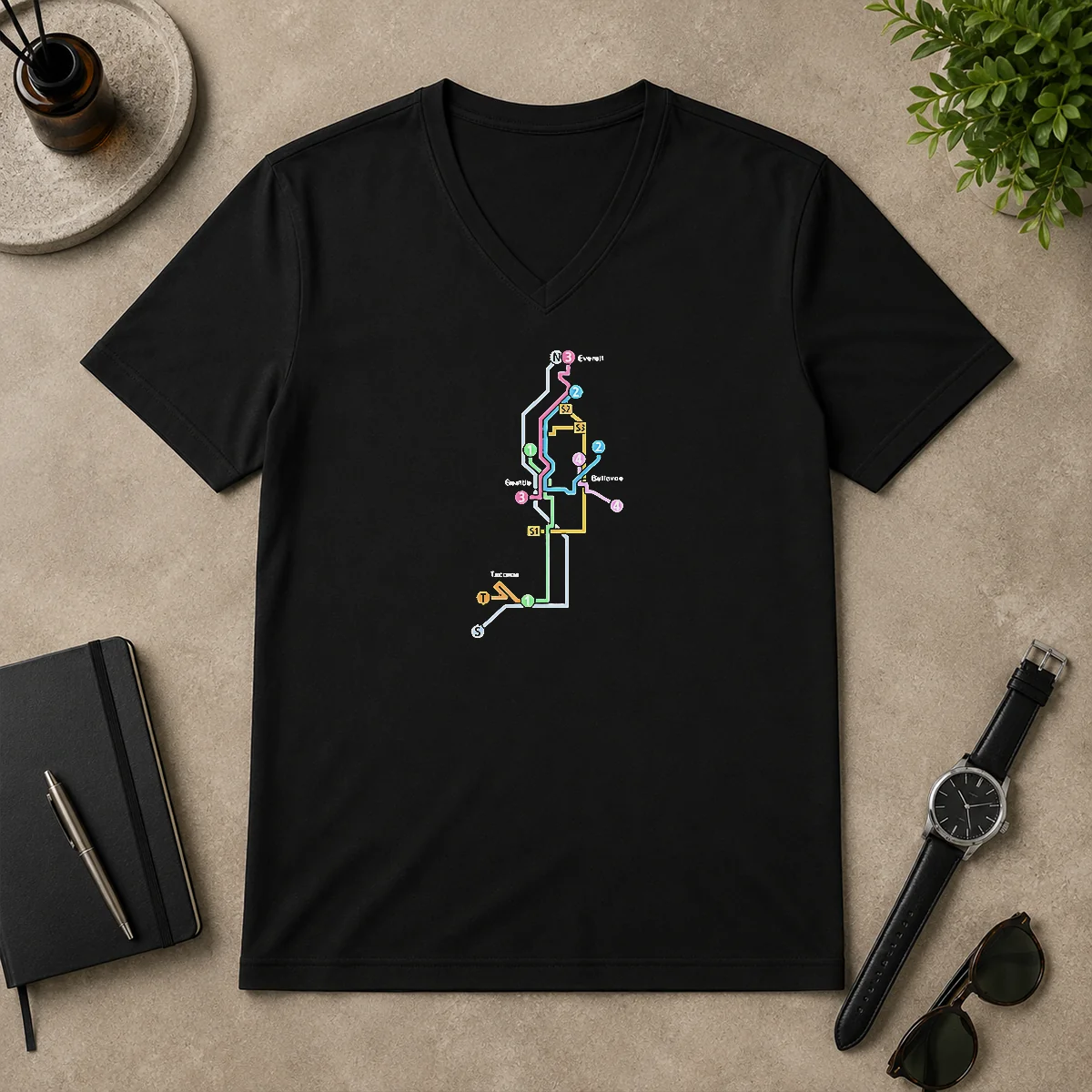 Premium Hot Seattle Tacoma Everett And V-Neck Shirt Premium Hot Seattle Tacoma Everett And V-Neck Shirt
