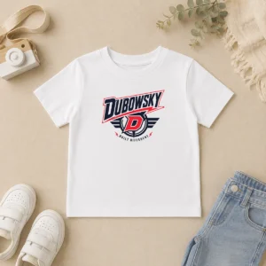 Premium Premium Dubowsky Built Different Lightning Bolt Sports Logo Kids T-Shirt